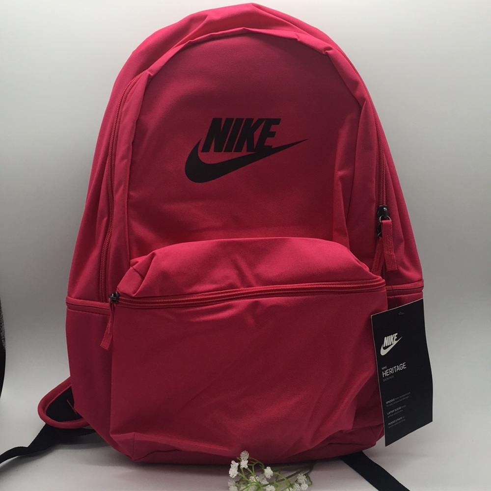 Nike Heritage Backpack 🎒 punch-red/black